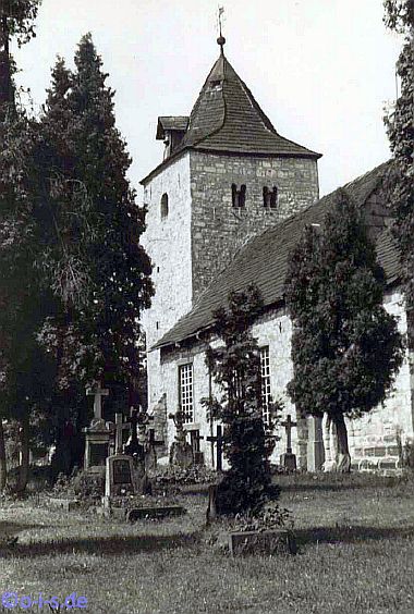 Der alte Friedhof an der Oldendorfer Kirche