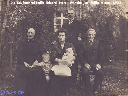 Familie Evers 1923